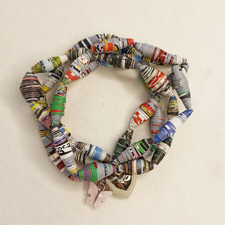 Bracciale Donazione - Gioielli fatti a mano, nati dalla carta
