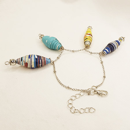 Bracciale Eco Charme - Gioielli fatti a mano, nati dalla carta