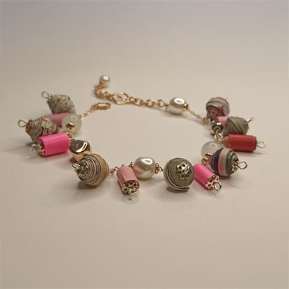 Bracciale I Tre Colori Dell'Oro - Gioielli fatti a mano, nati dalla carta