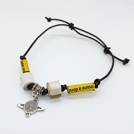 Bracciale Uomo Pianeta - Gioielli fatti a mano, nati dalla carta