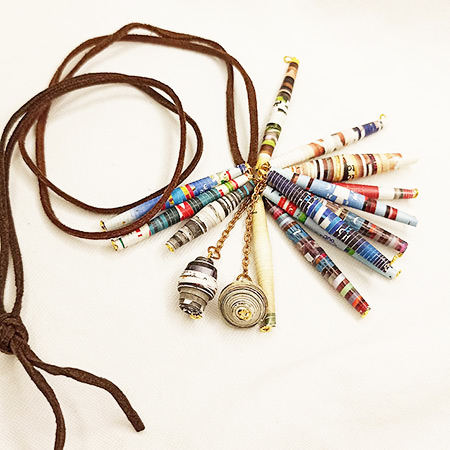 Collana Respiro di Terra - Gioielli fatti a mano, nati dalla carta