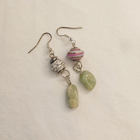 Orecchini Semplicità Elegante - Gioielli fatti a mano, nati dalla carta